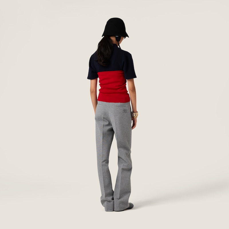 Cotton knit tube top