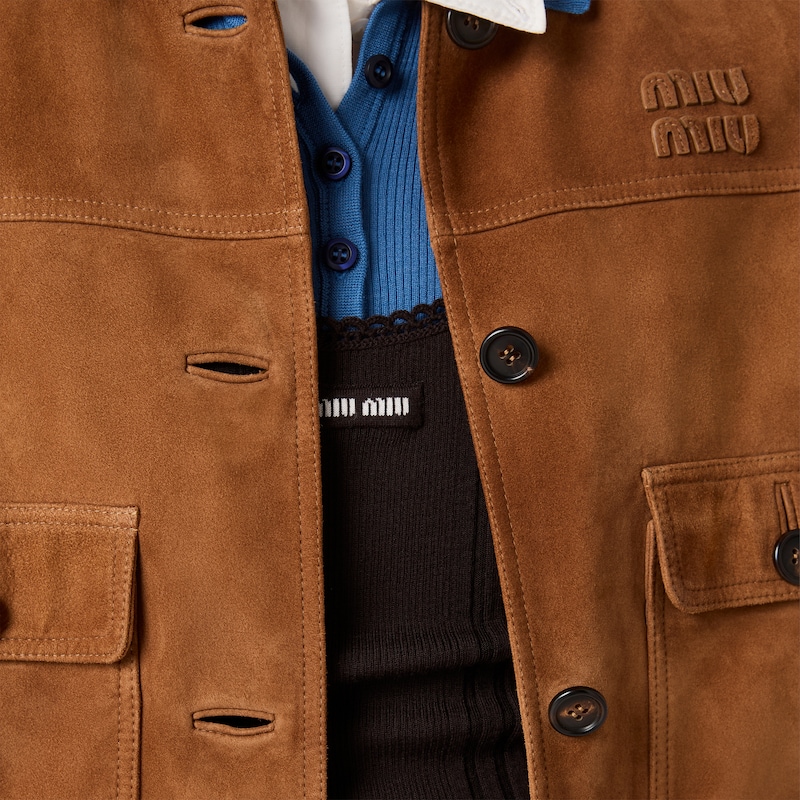 Ribbed knit wool tank top