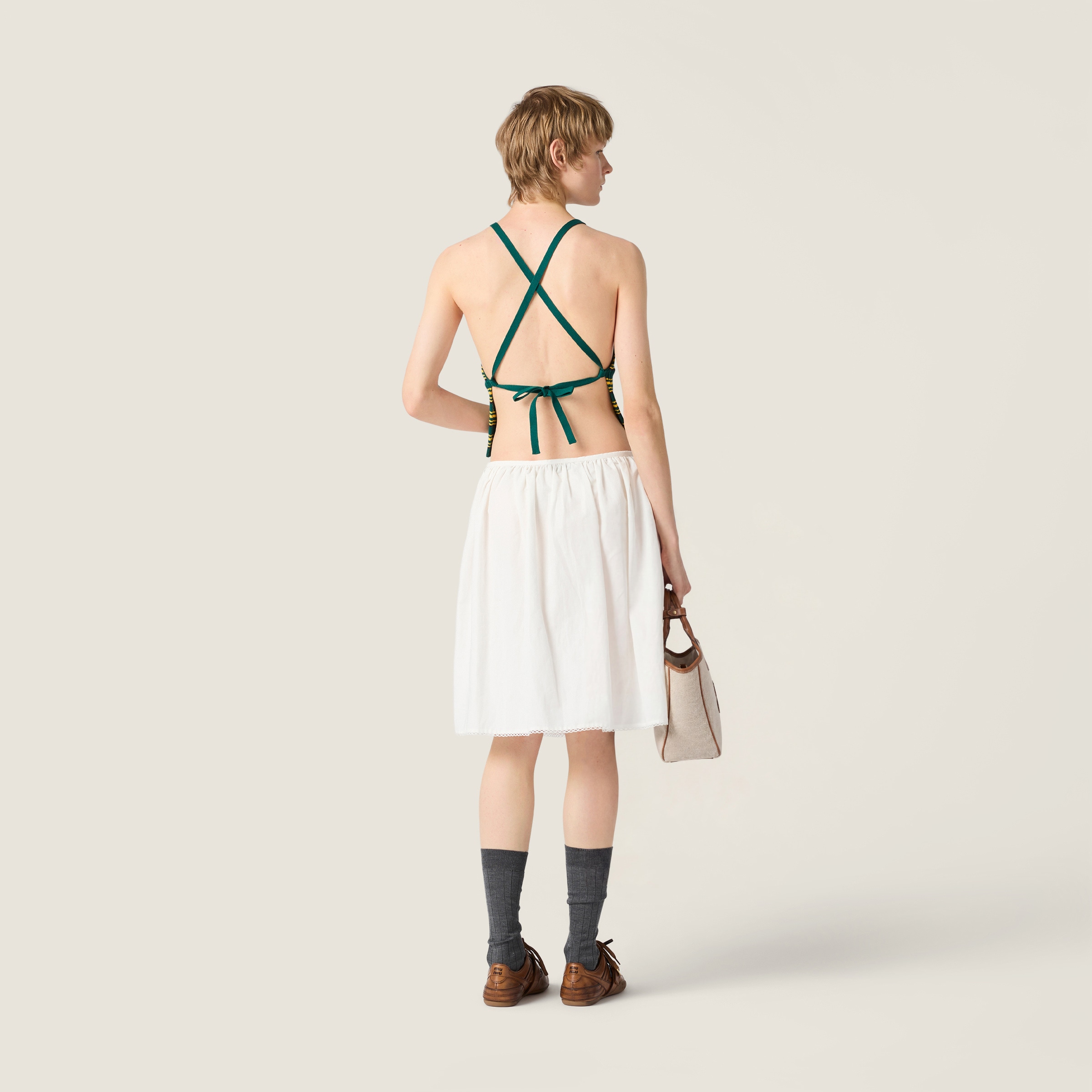 Cotton knit top - thumbnail 3
