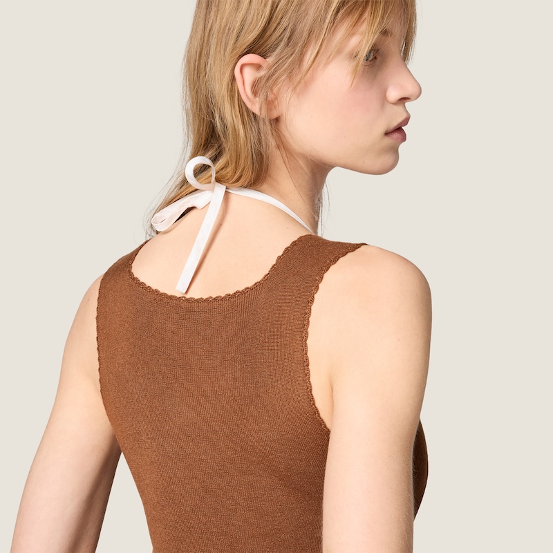 Cashmere and silk top
