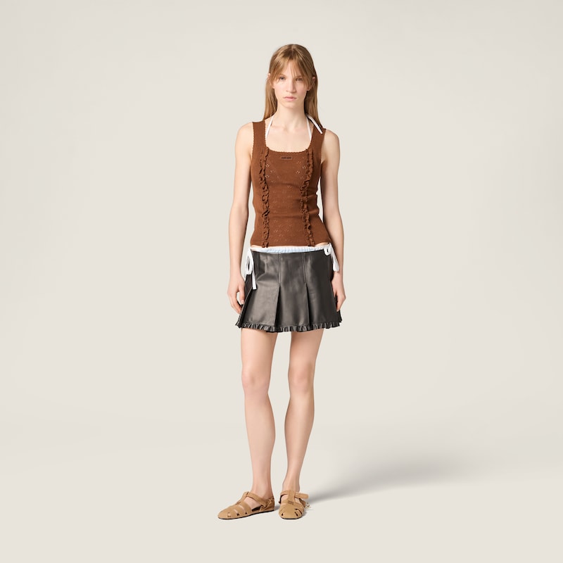 Cashmere and silk top