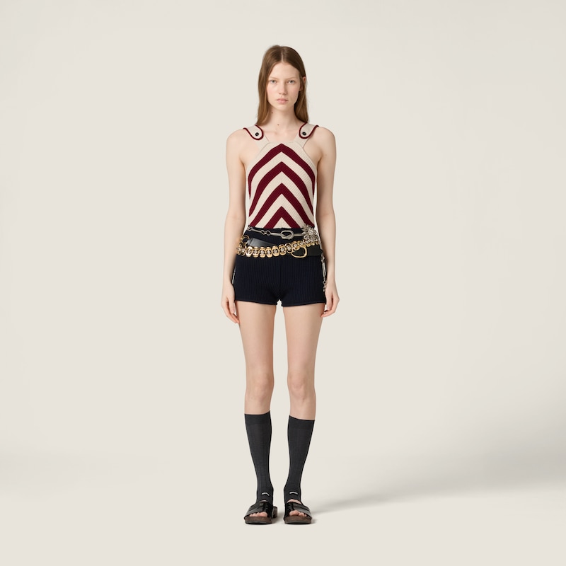 Wool and cashmere jump suit