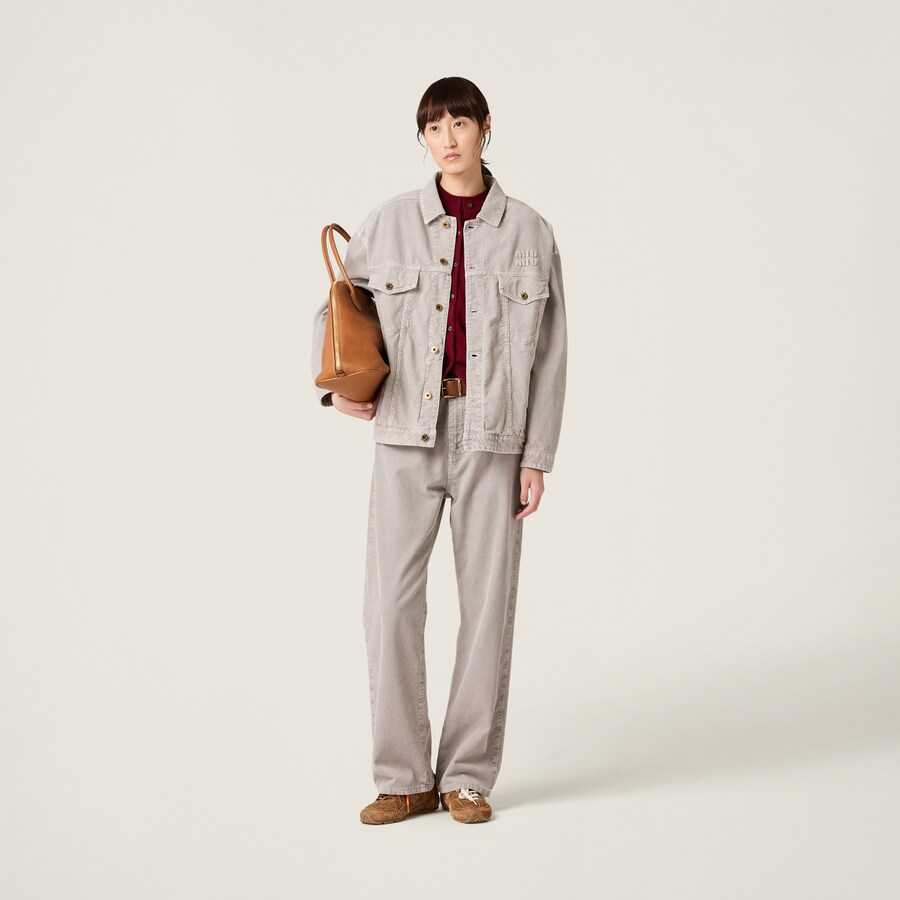 MIUMIU 26S ELASTIC WAIST PANTS 902
