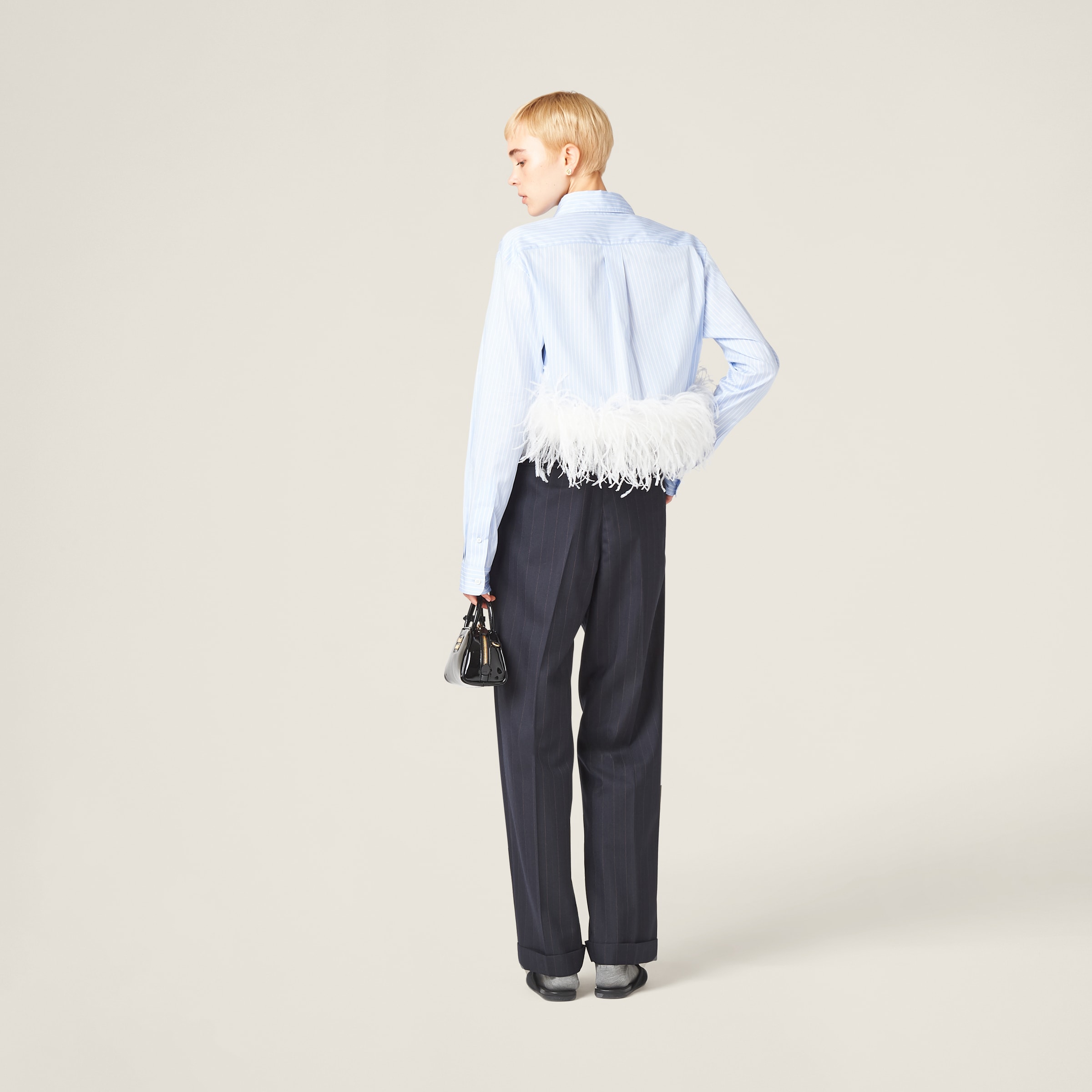 Miu Miu Brown Tailored Pants main image 1