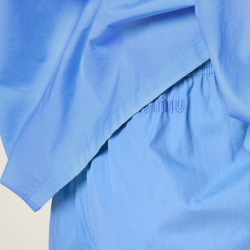 Pyjamahose aus Popeline