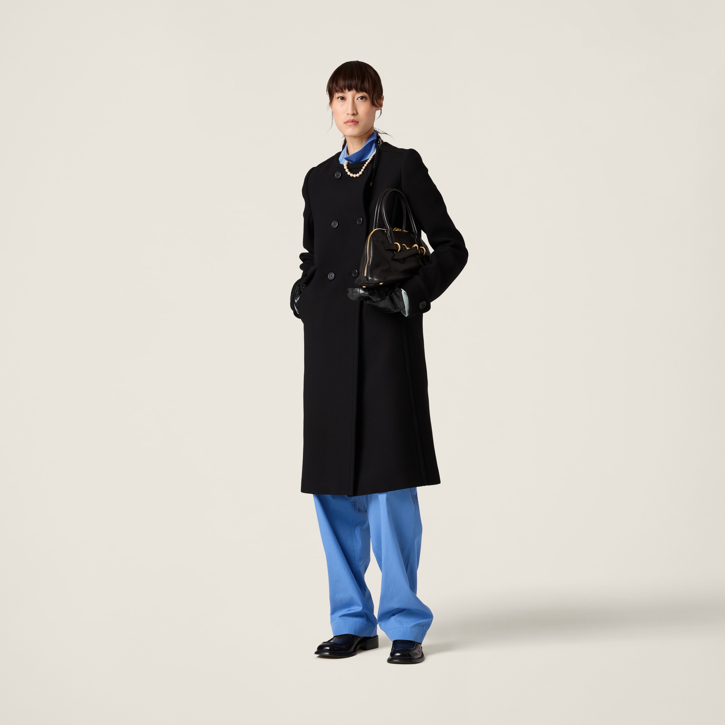 B-YU Poplin Pant - Nero