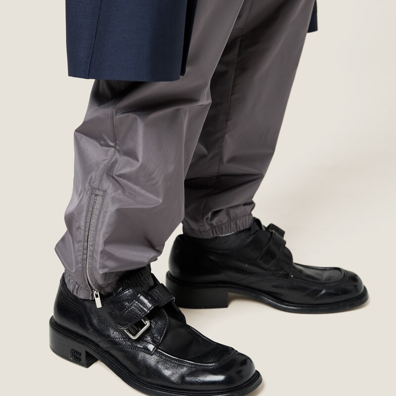 丝质科技面料卫裤