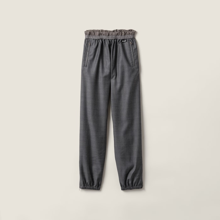 Designer Shorts and Pants For Women | Miu Miu