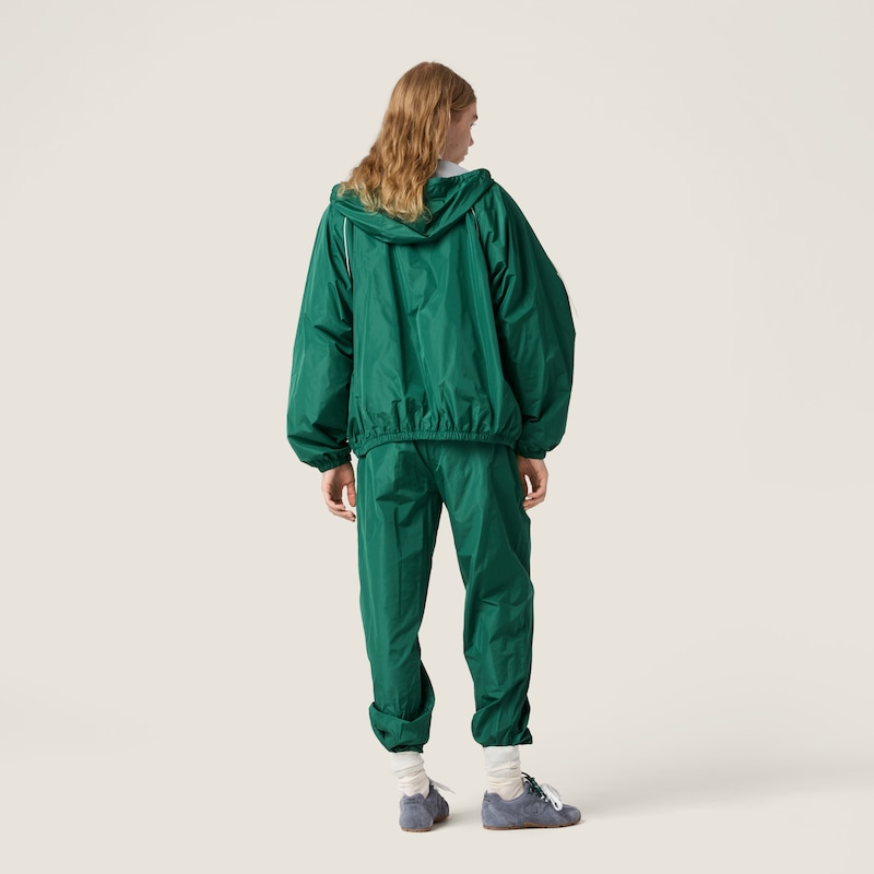 科技府绸慢跑裤