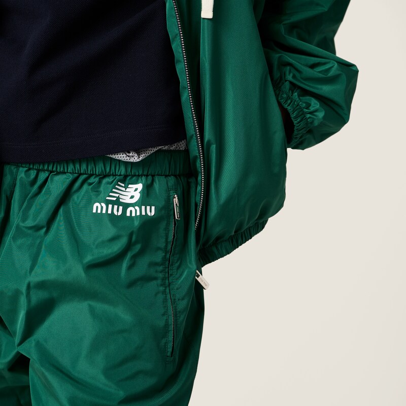 科技府绸慢跑裤