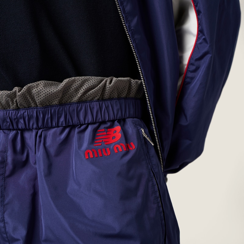 Pantaloni in popeline tec