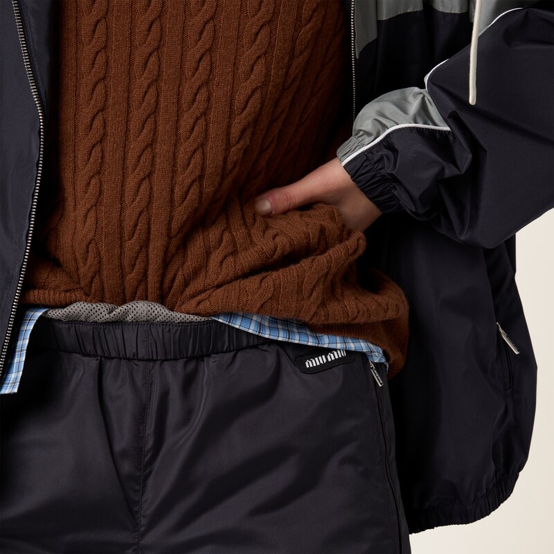 Technical silk Bermudas