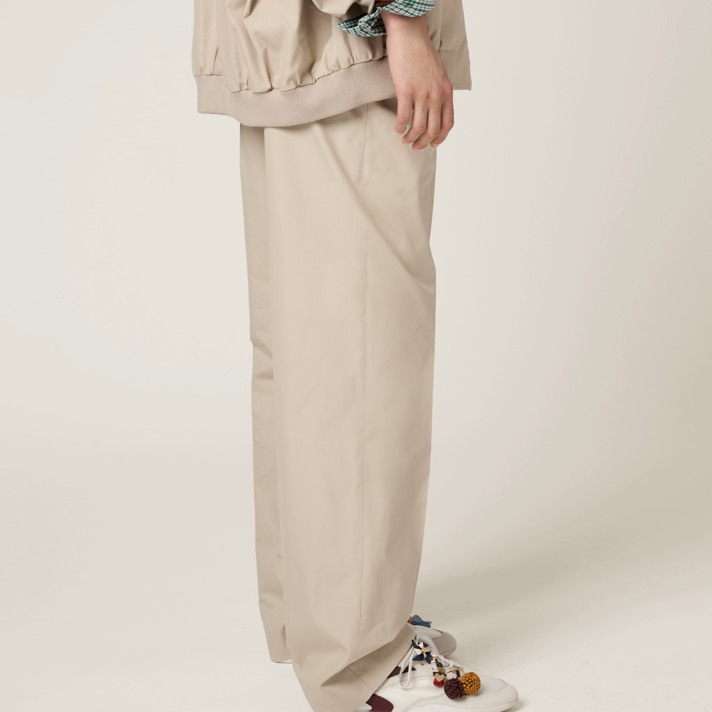 Miu Miu Panama Cotton Pants