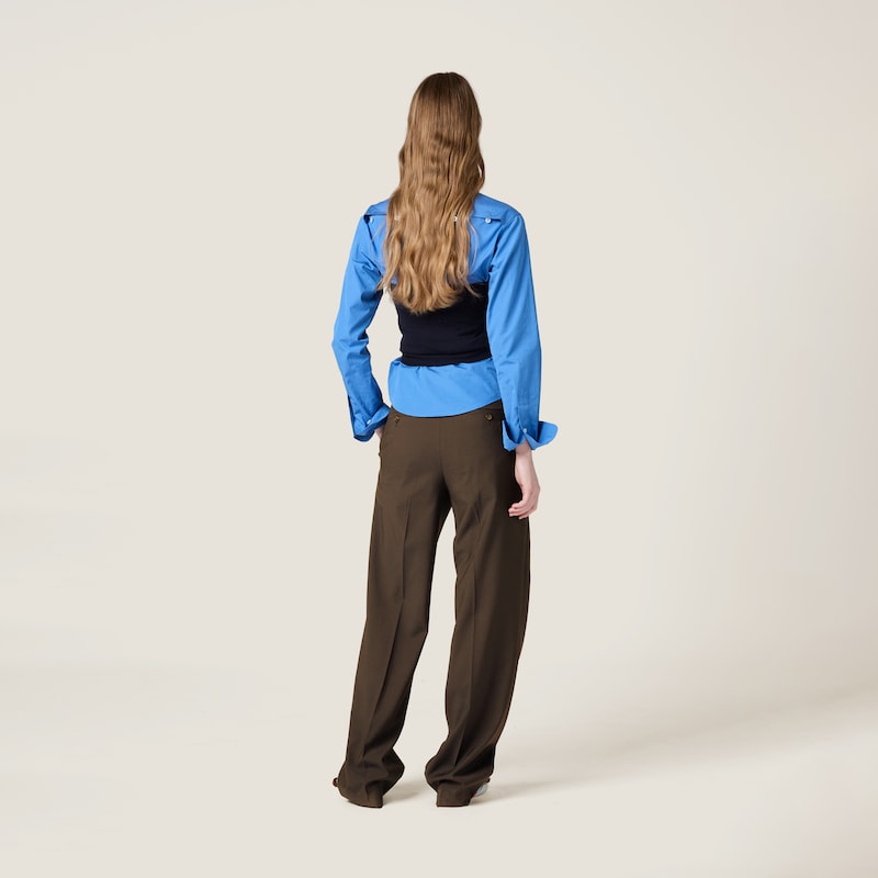 スーパーファイン ウール パンツ