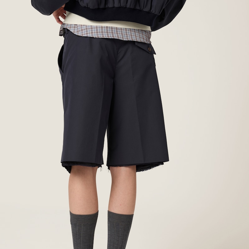 巴拿马棉质百慕大短裤