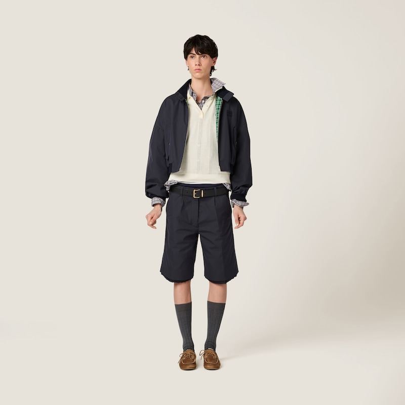 巴拿马棉质百慕大短裤