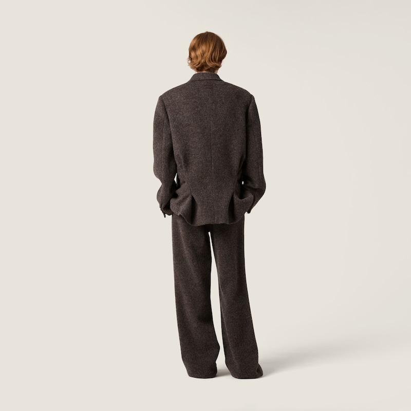 Light Shetland wool pants