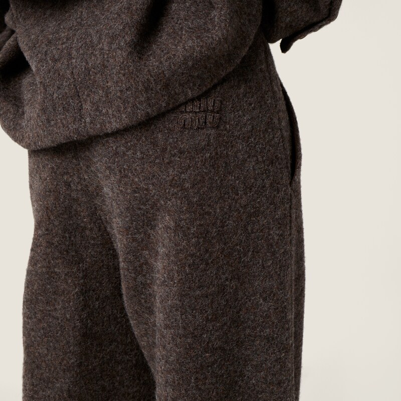Light Shetland wool pants