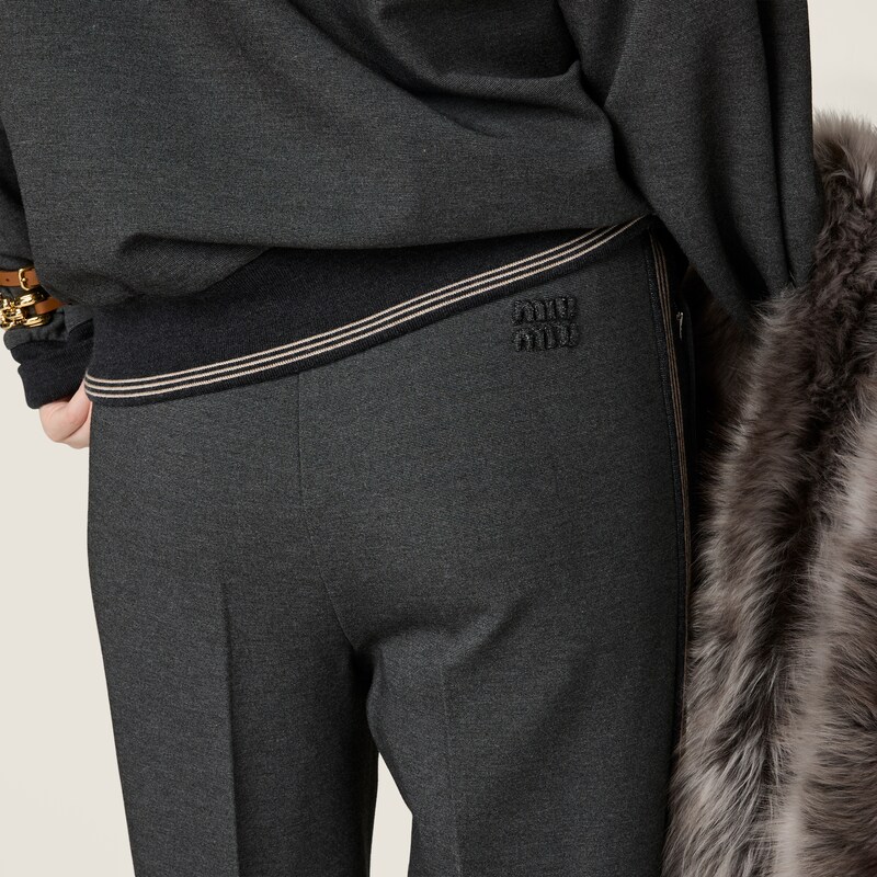 织物针织缝合裤