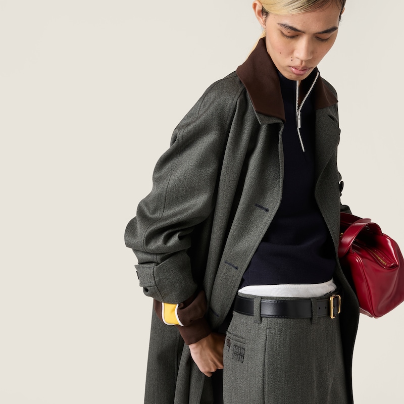 Cover fabric trousers