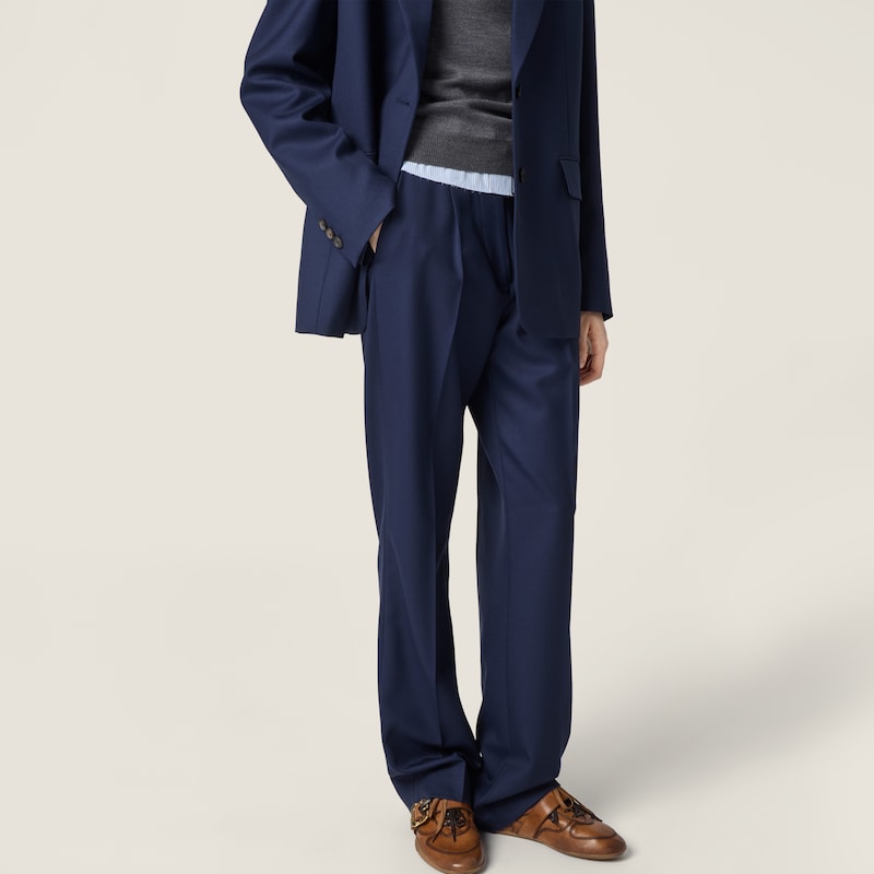 ギャバジン パンツ