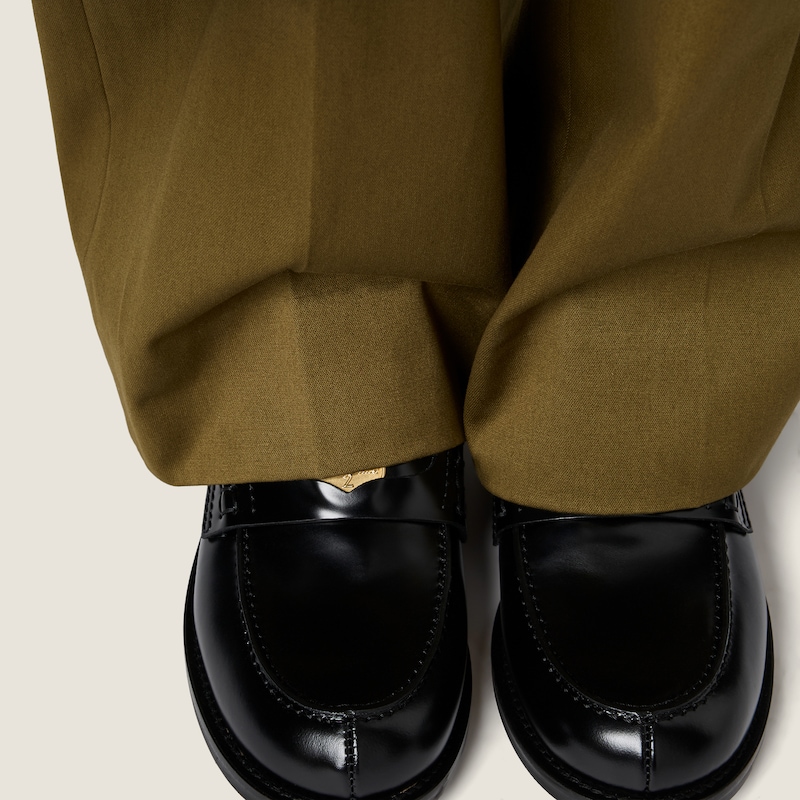 Hose aus Baumwoll-Satin