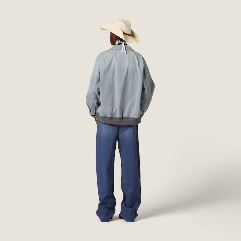 ガーメントダイ ツイル パンツ