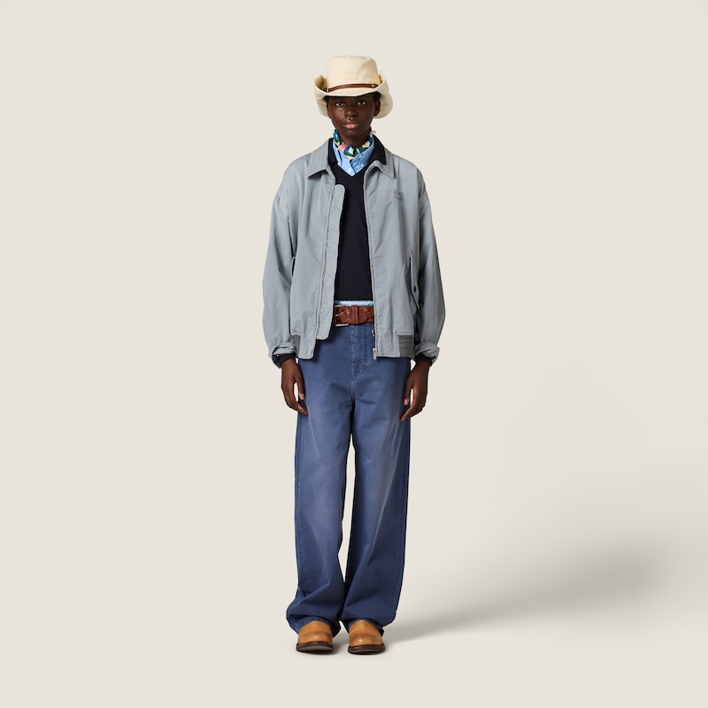 ガーメントダイ ツイル パンツ