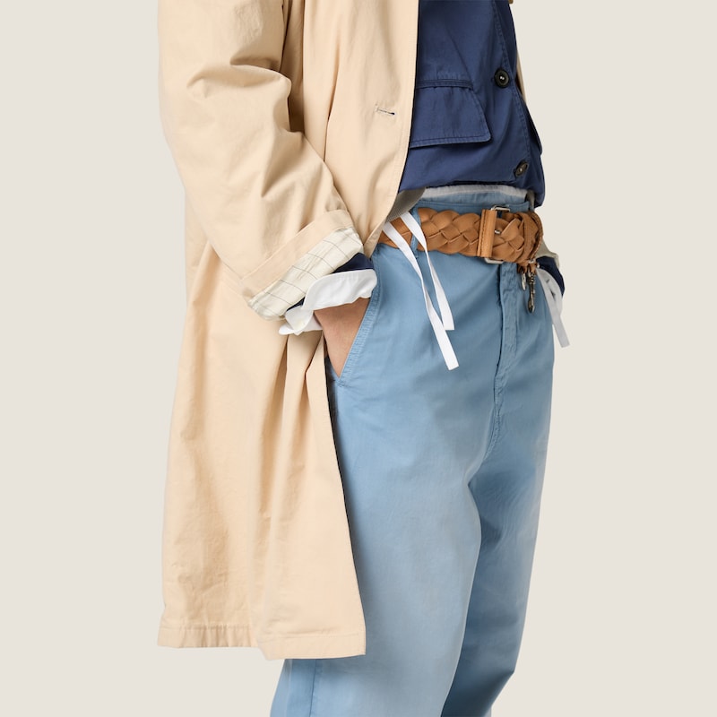 후염 트윌 팬츠