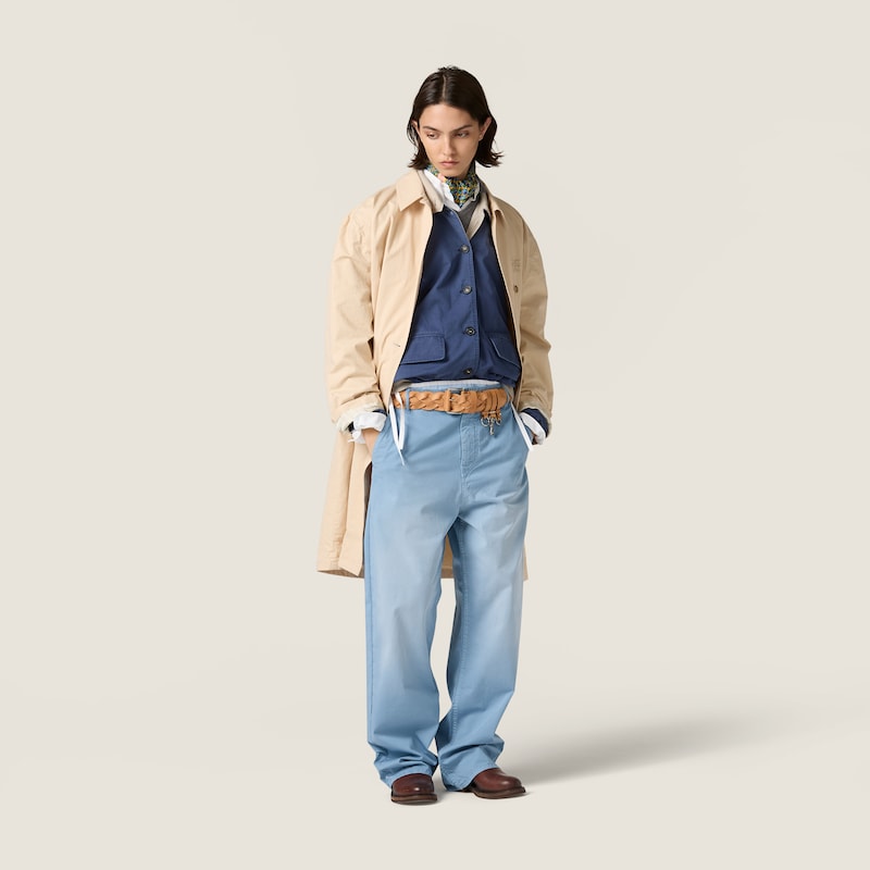 후염 트윌 팬츠