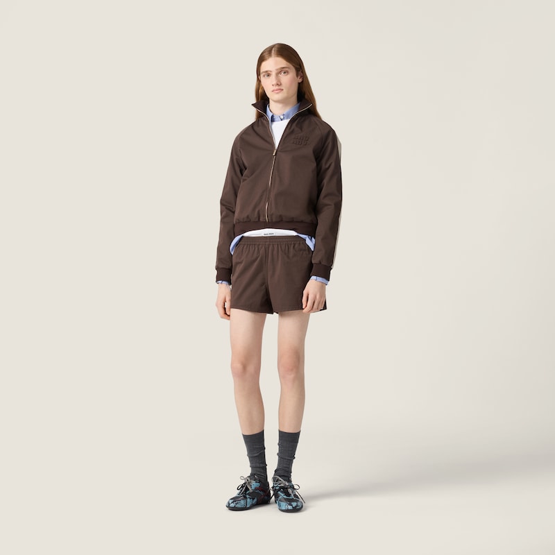 ウォッシュドツイル ショートパンツ