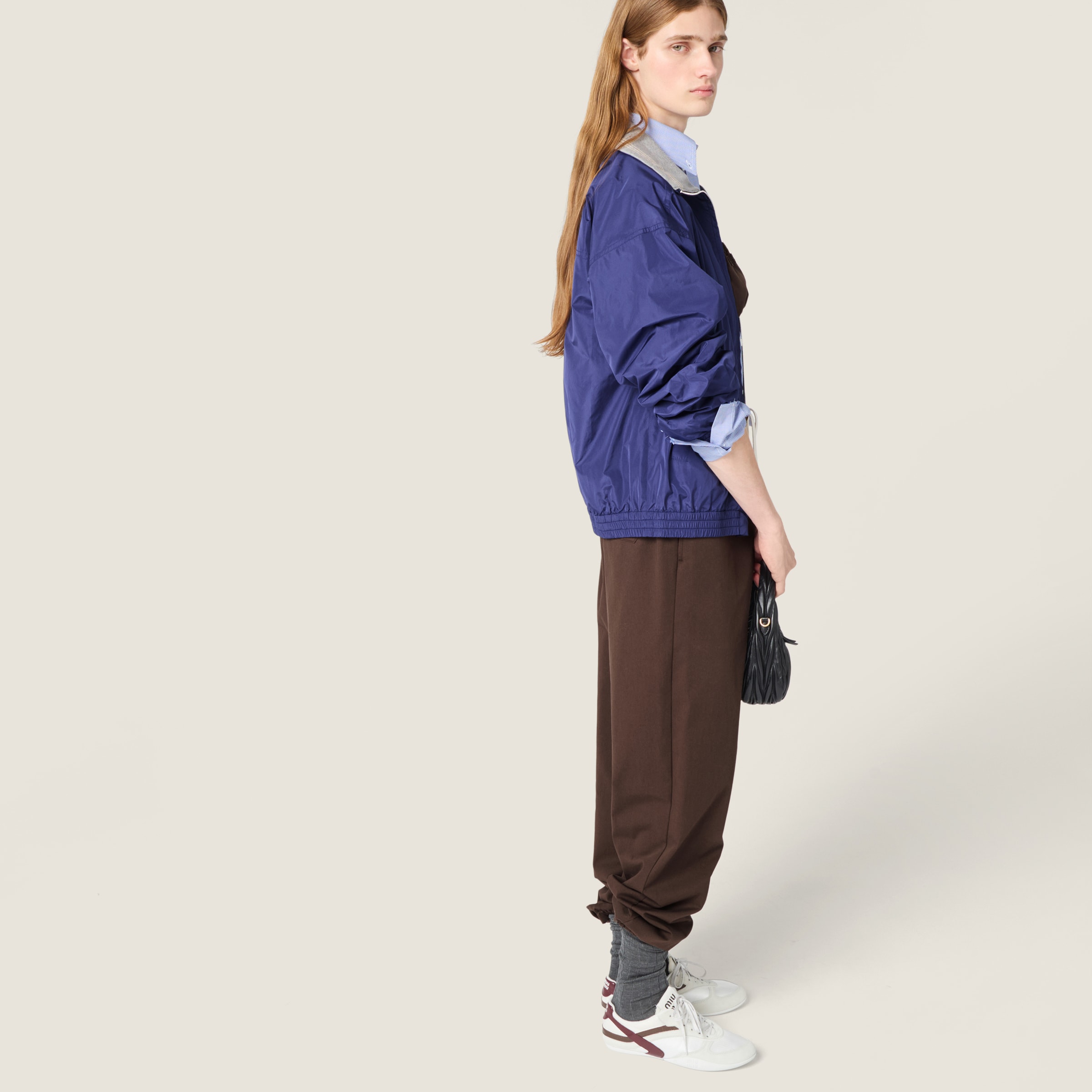 Washed twill joggers - thumbnail 5
