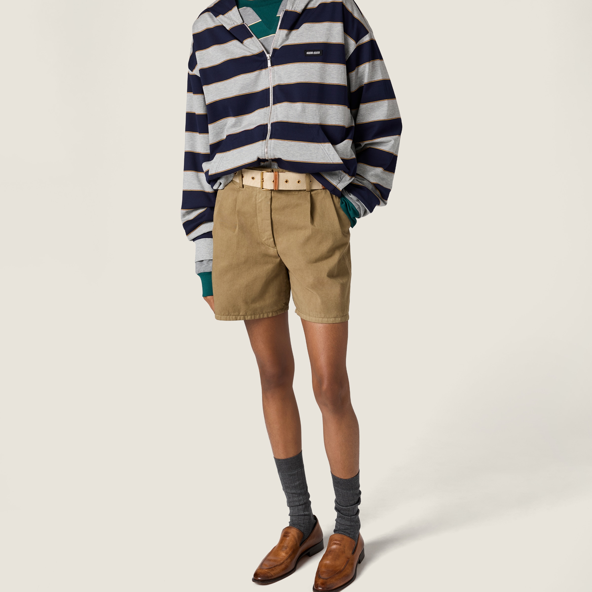 Old gabardine Bermudas - thumbnail 5