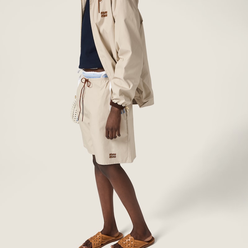 Panama cotton Bermudas