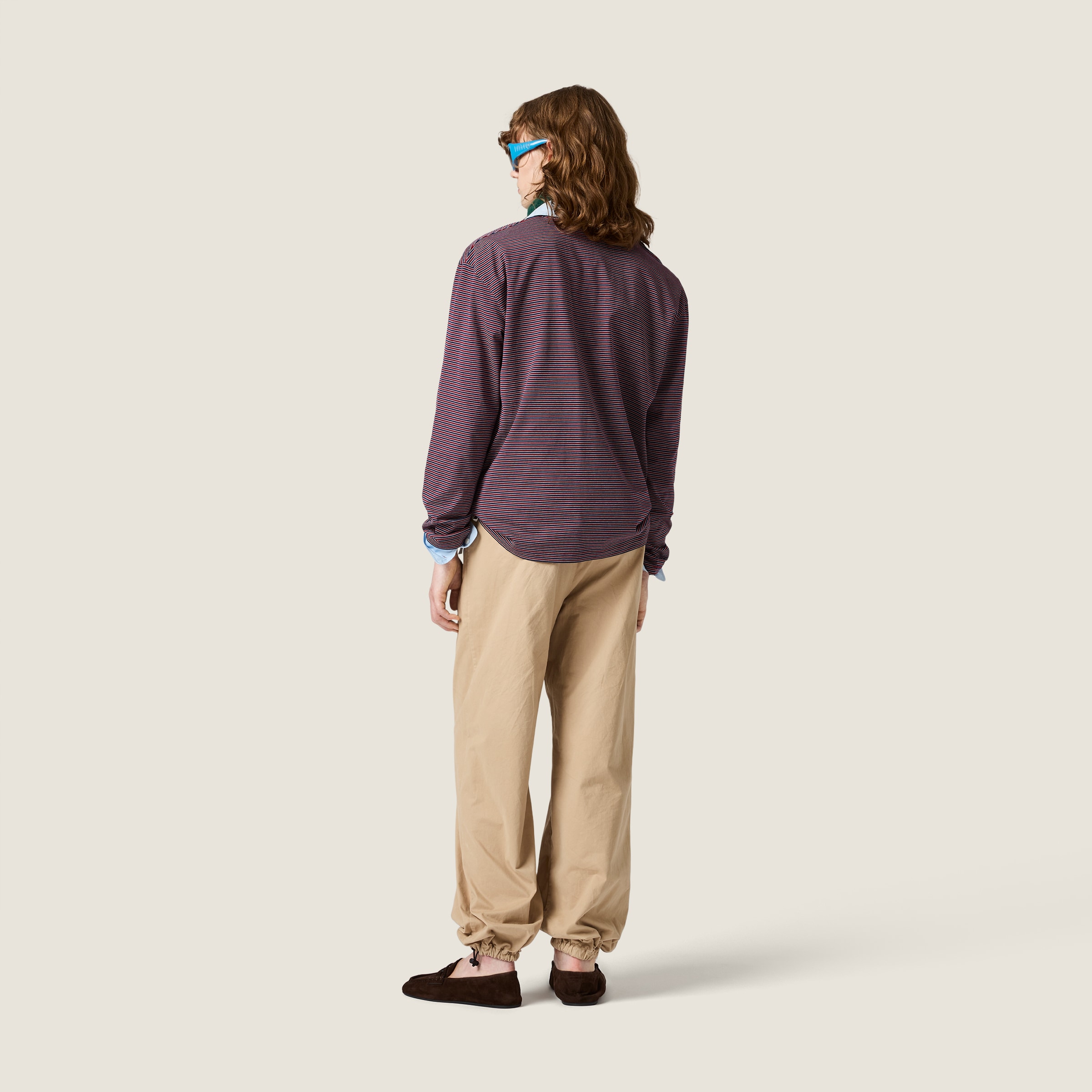 Washed Gabardine Trousers - thumbnail 3