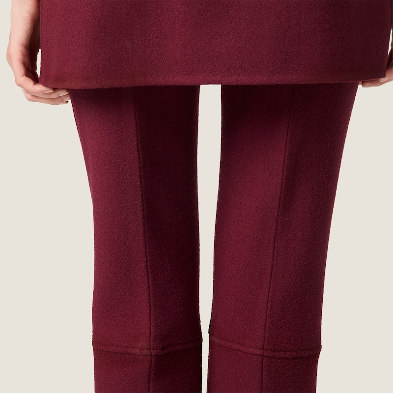 Pantalon en double laine