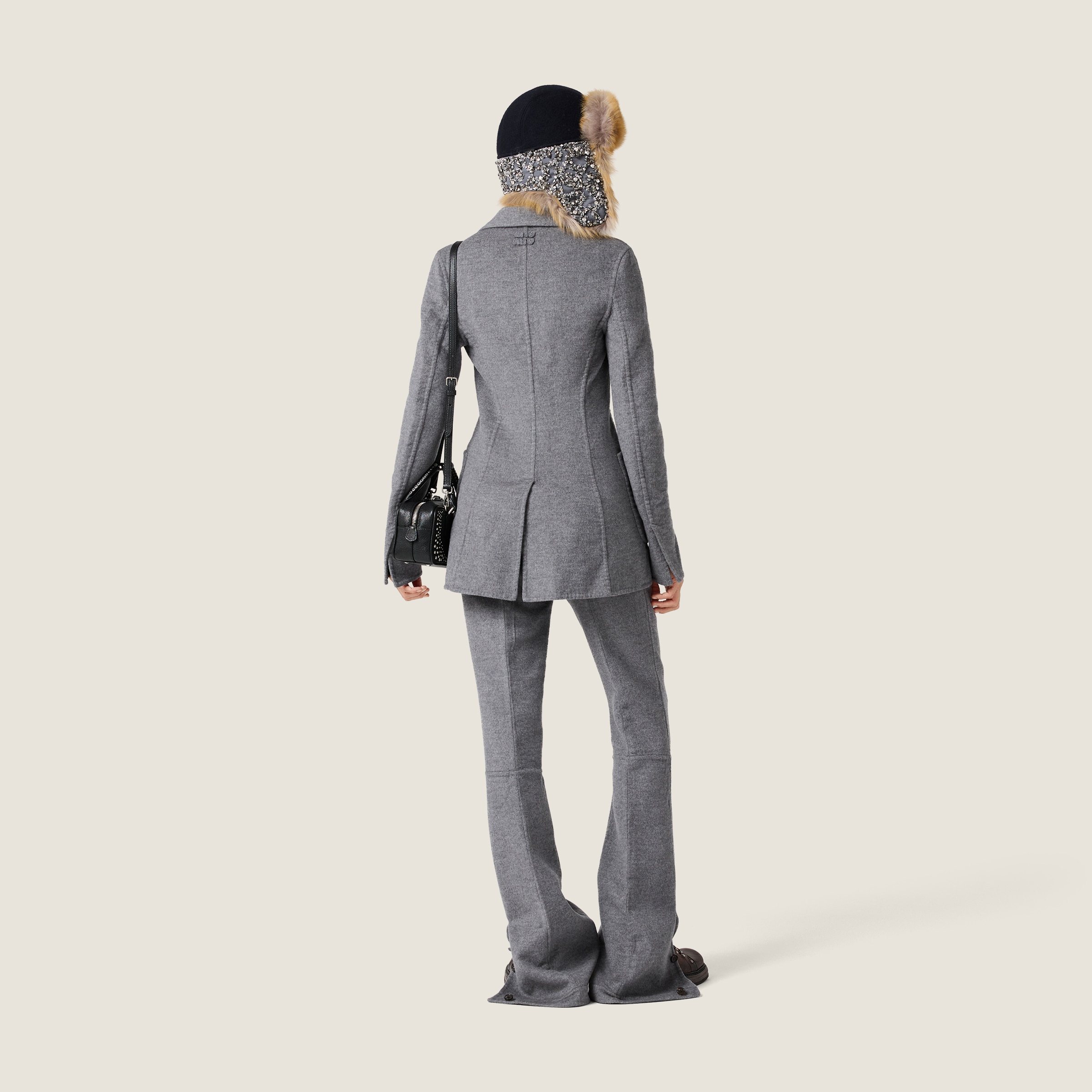 Double wool pants - thumbnail 3