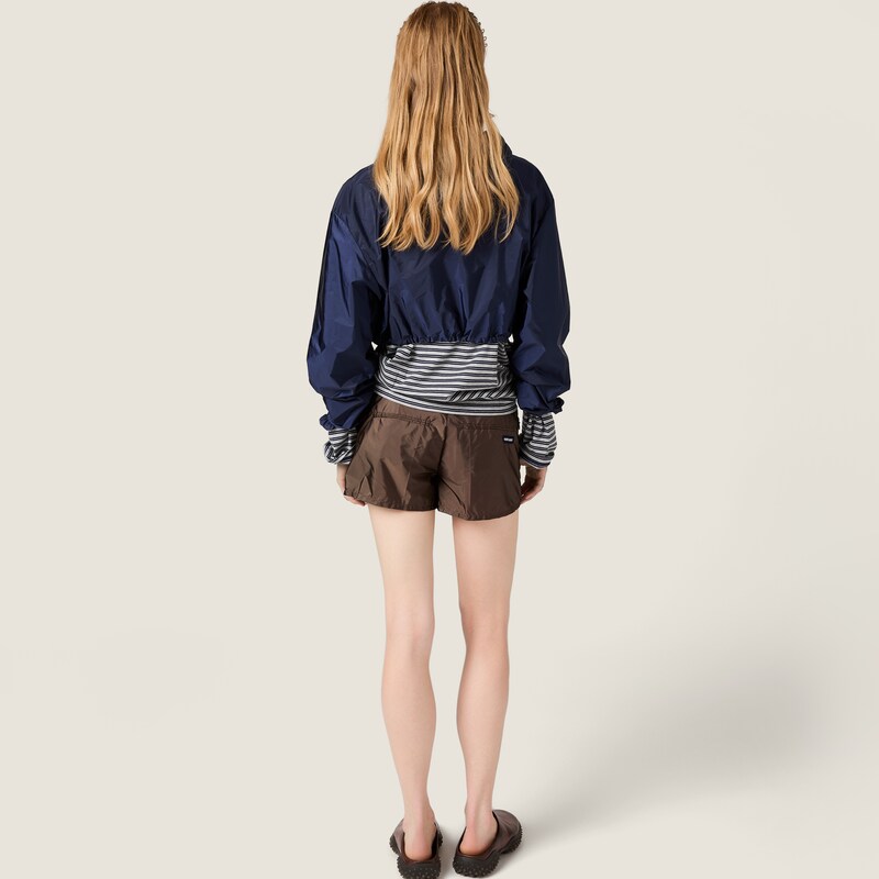 Technical fabric shorts