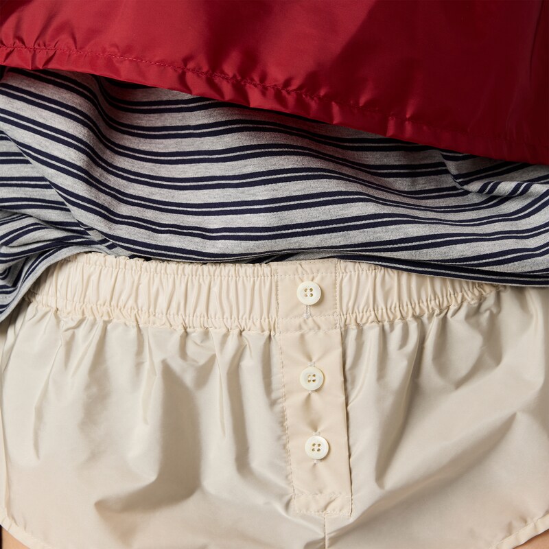 Technical fabric shorts