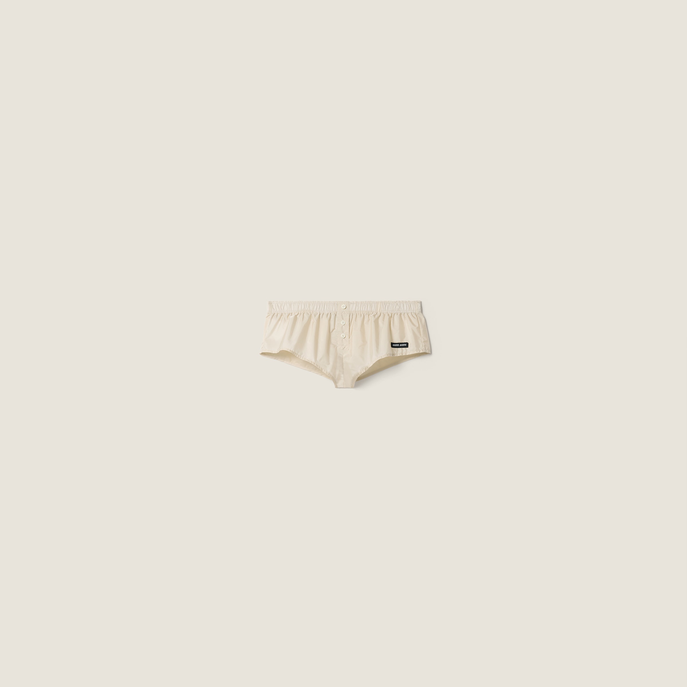 Technical fabric shorts