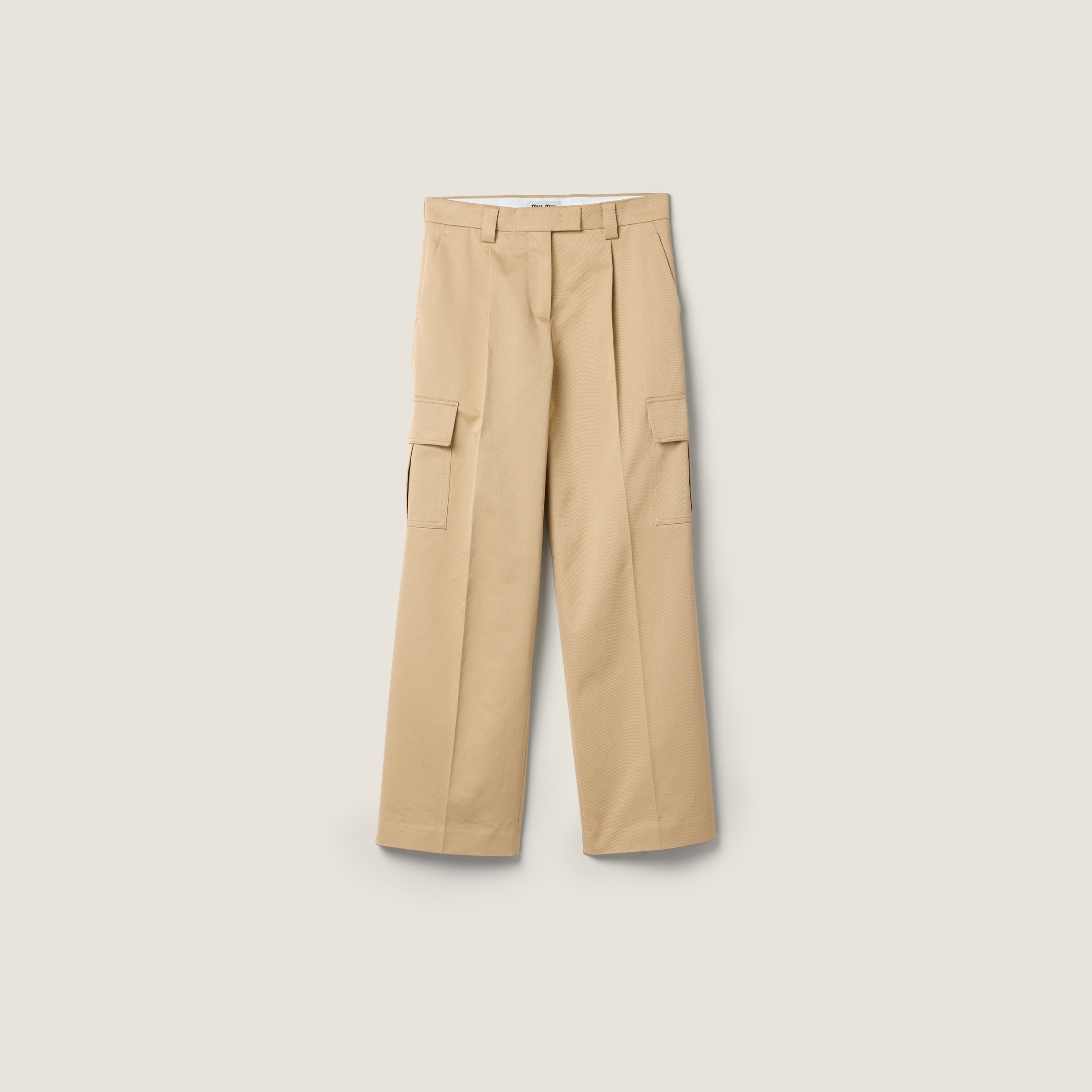 Cord Chino Trousers | Miu Miu - Brazil