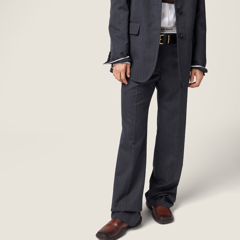 Twill pants