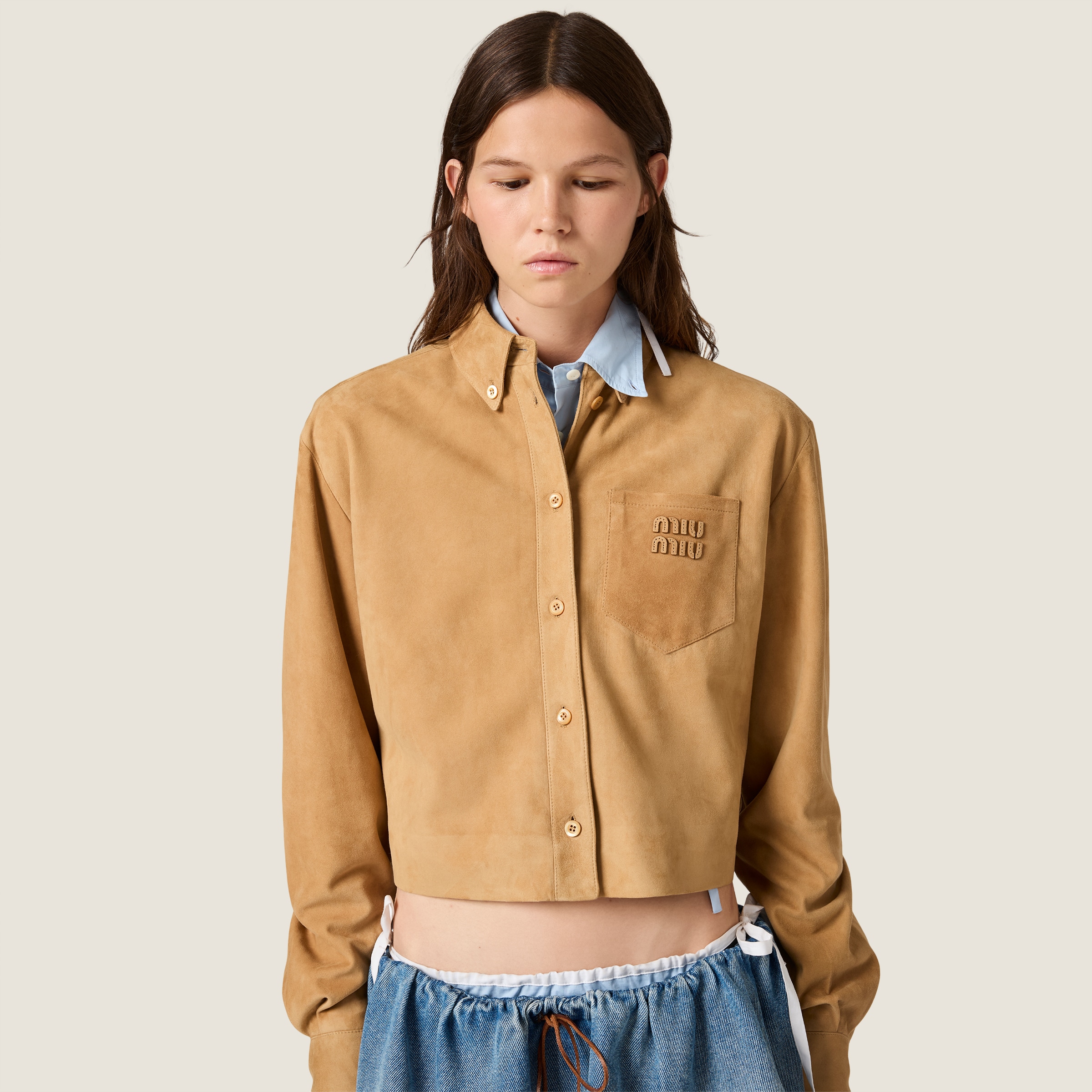 Suede shirt - thumbnail 4