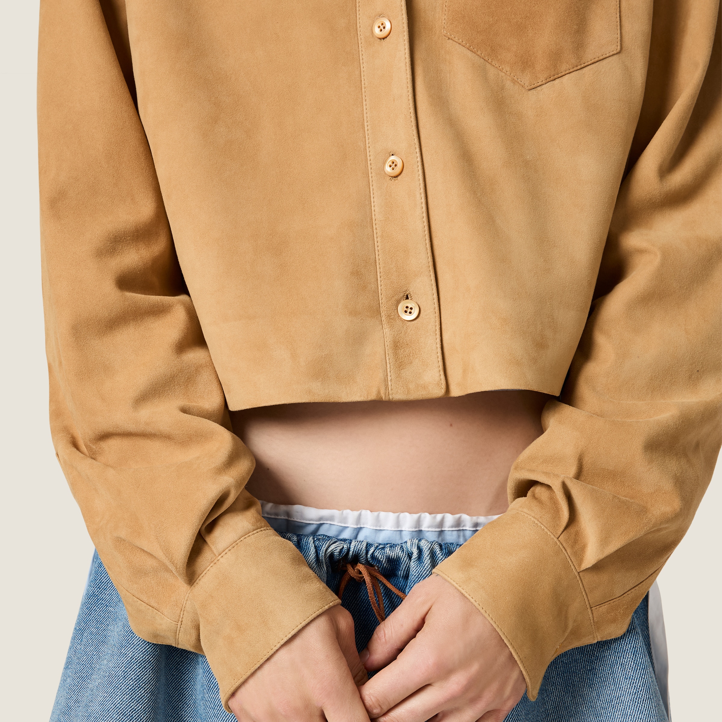 Suede shirt - thumbnail 5