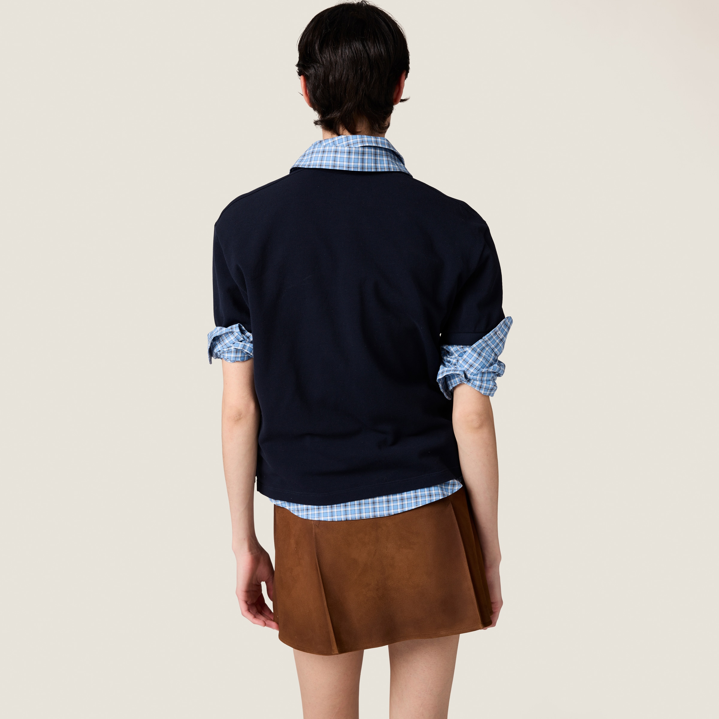 MIU MIU SUEDE SKIRT