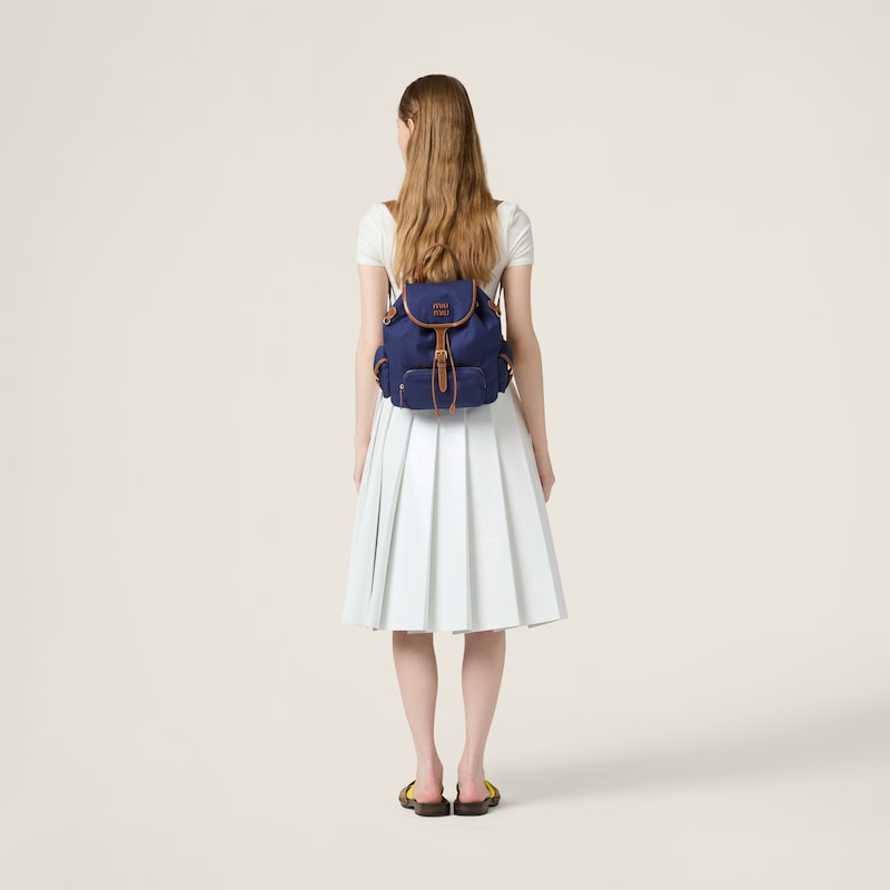 Pleated naplak skirt