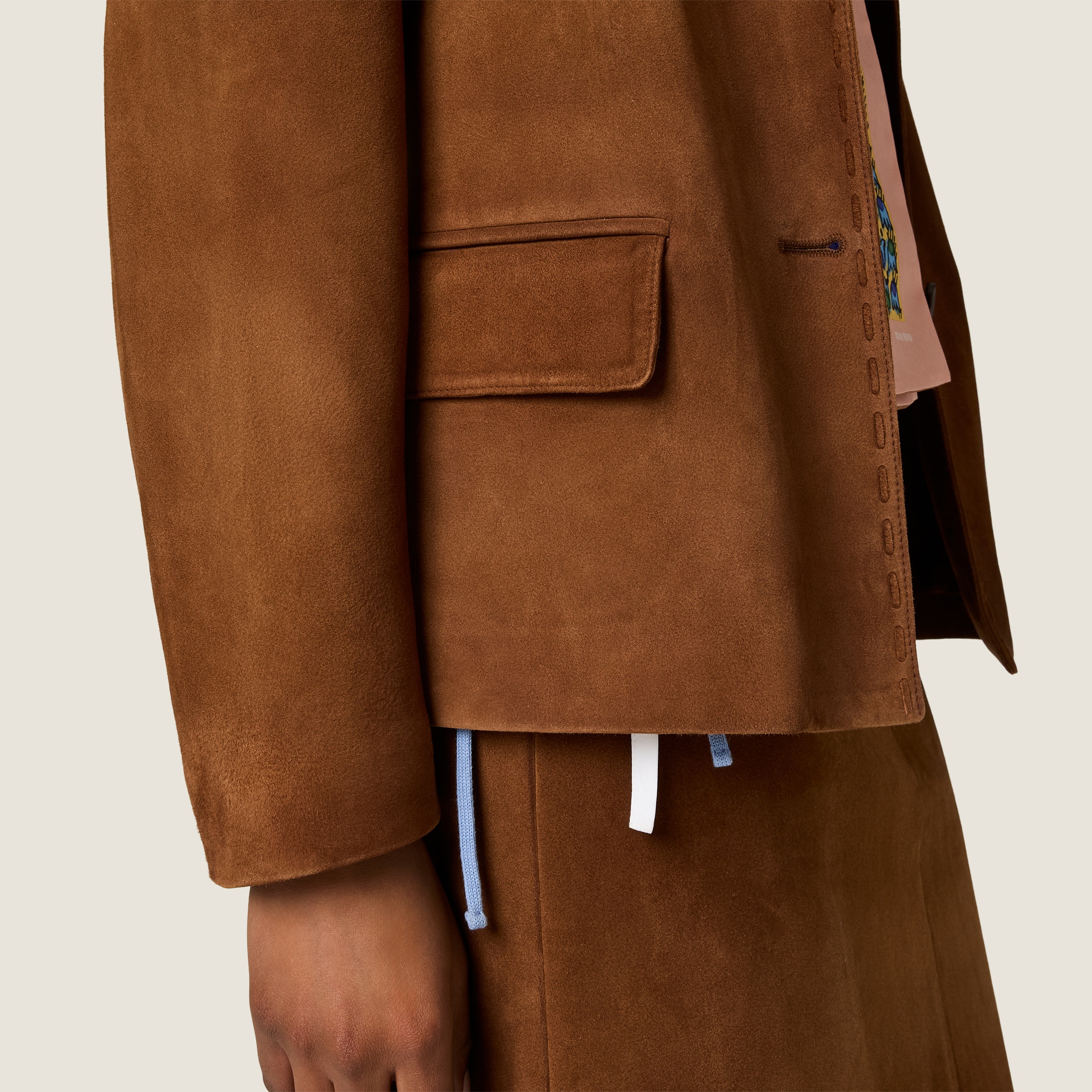 Suede jacket - thumbnail 4