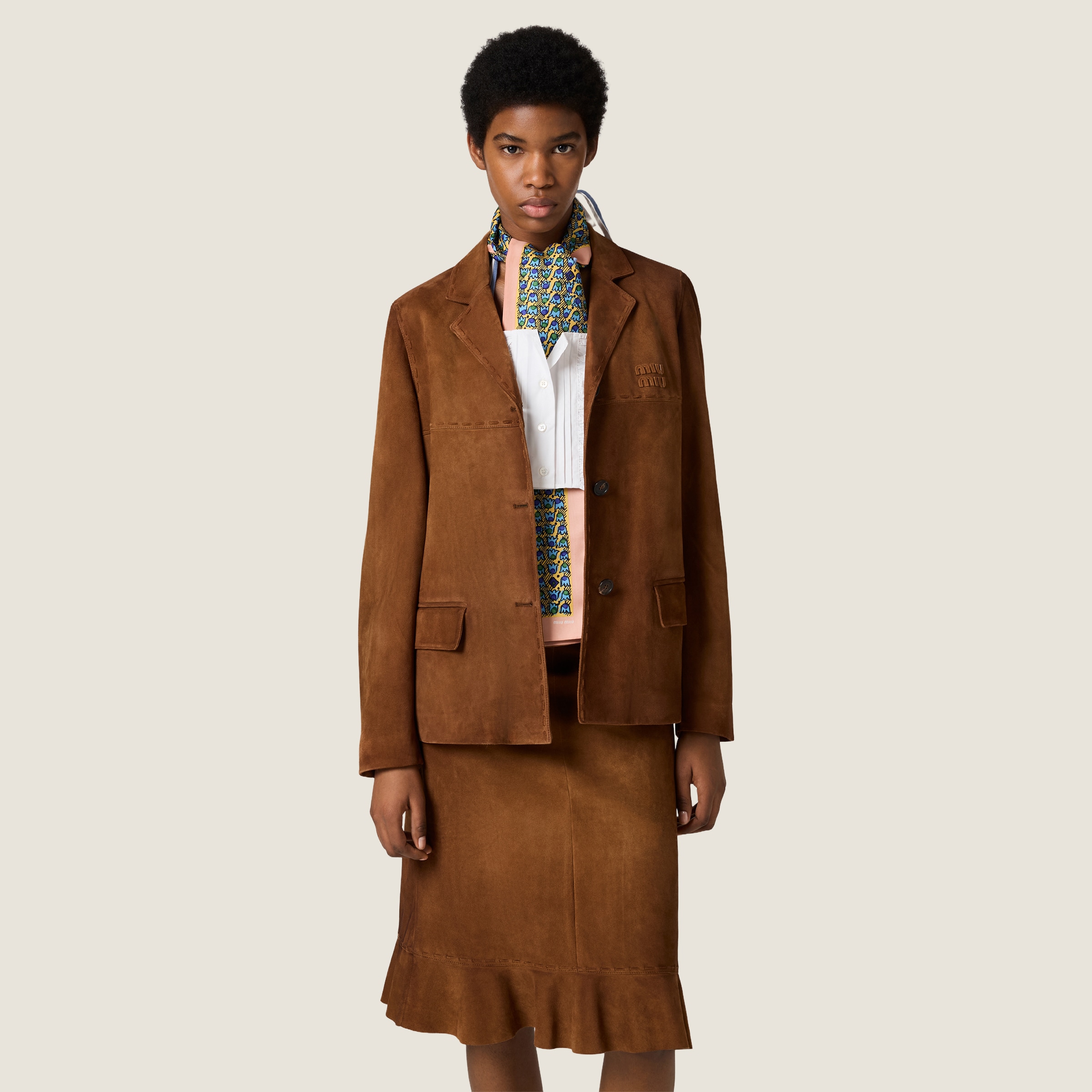Suede jacket - thumbnail 5