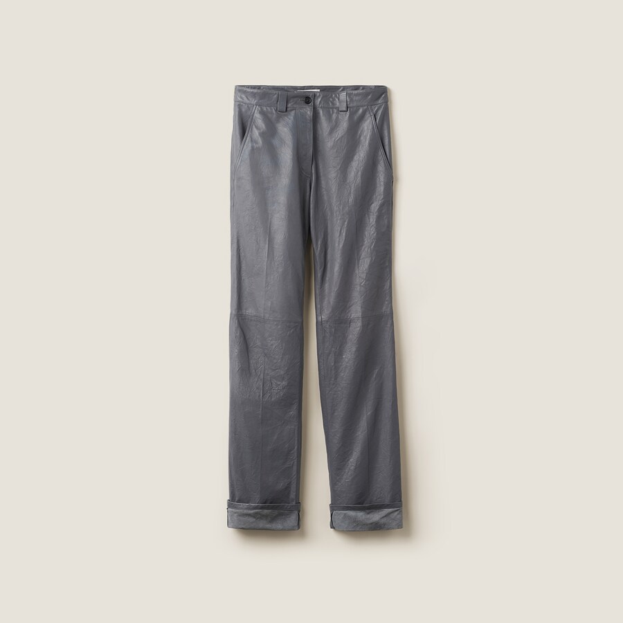 MIUMIU WIDE-LEG PANTS STYLE 116