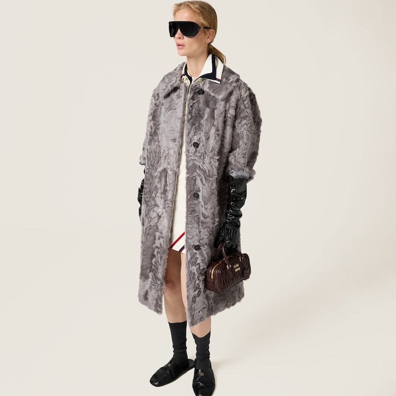 チキャンラムスキン コート